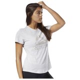 Reebok Majice s kratkimi rokavi Marble Tee Bež | Shoptok.si