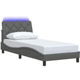  Okvir kreveta s LED-om bez madraca 80x200 cm od tkanine | Eponuda.ba