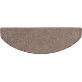  Prostirke za stepenice, samoljepljive, 10 kom. 65x21x4 cm, svijetlosmeđe, poluokrugle, velike | shoptok.hr