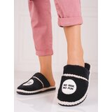SHELOVET Black women's slippers with Fur Cijene