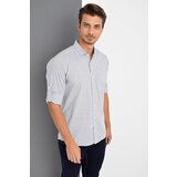Dewberry G625 LINEN SHIRT-LACİVERT | Shoptok.si