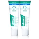 Elmex Sensitive Whitening zobna pasta za naravno bele zobe 2x75 ml Cene