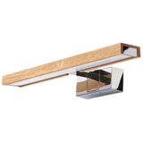 Brilagi-LED Osvetljenje za kupatilsko ogledalo WOODY MIRROR 3u1 LED/8W/230V 40 cm IP44 hrom/hrast | Eponuda.com