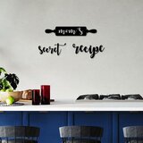 Wallity zidna dekoracija Mom's Secret Recipe, Crna | ePonuda.com