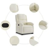  Naslonjač na podizanje krem baršunasti | Eponuda.com