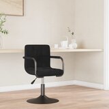  Barski stolac crni baršunasti | shoptok.hr