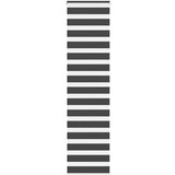 vidaXL Zavjesa zebra crna 65x200 cm širina tkanine 60,9 cm poliester Cijene