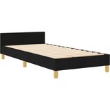 vidaXL okvir postelje brez vzmetnice temno siva 120x190 cm tkanina Set 2, (22053837) | Shoptok.si