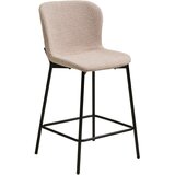 House Nordic Bež oblazinjen barski stol (višina sedeža 65 cm) Maceda – Cene