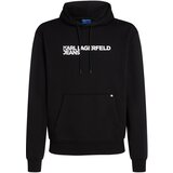 Karl Lagerfeld jeans Sweater majica crna / bijela | shoptok.hr
