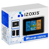 Izoxis 22452-Bežična meteorološka stanica s vanjskim senzorom – temperatura, vlaga, tlak, prognoza vremena | shoptok.hr