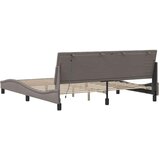  Posteljni okvir brez vzmetnice taupe 180x200 cm blago | Shoptok.si
