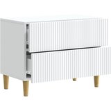  Noćni ormar Bijela 62 x 34,5 x 48 cm Konstruirano drvo | Eponuda.com