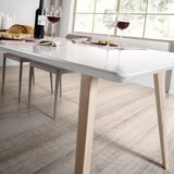 Kave Home Blagovaonski stol na razvlačenje Quatre, 140 x 90 cm | shoptok.hr