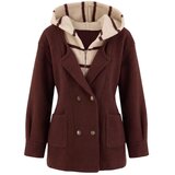 TRENDYOLMILLA Trendyol ženska jakna Twoaw26Hi00022, smeđa-višebojna | Eponuda.com