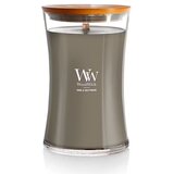 WoodWick Mirišljava sveća Sand & Driftwood, L, Siva Cene