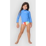 Rip Curl Sunshine Revival Rashie Kids Lycra z dolgimi rokavi cornflower blue | Shoptok.si