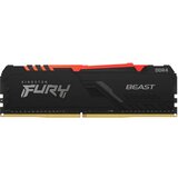 Kingston KF432C16BB2AK2/16 DDR4 16GB (2x8GB) 3200MHz [fury beast rgb], non-ecc udimm, CL16 1.35V, 288-Pin 1Rx8, memory kit, w/rgb heatsink, xmp Cene