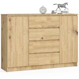 AKORD KOMODA K140 2D 4SZ CLP DĄB ARTISAN, (21703020) Cene