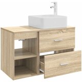  Set namještaja za kupaonicu 2 pcs Hrast sonoma | Eponuda.ba