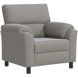  Set sofe 2 pcs Svjetlosiva Baršun - Svjetlosiva 1 sjedalo + trosjed | shoptok.hr