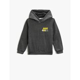Koton Printed Back Hoodie Sweatshirt | Shoptok.si