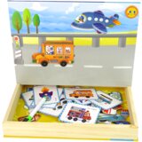  Magnetska slagalica s kartama s motivima vozila | shoptok.hr