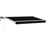  Ručni okvir tende s LED-ima Crna 3 5 x 2 5 m - Crna Bijeli 3 5 x 2 5 m | shoptok.hr