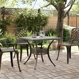  Vrtni stol brončani 80 x 80 x 75 cm od lijevanog aluminija | shoptok.hr