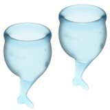 Satisfyer - Feel Secure Menstrual Cup Set Light Blue Cijene