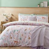 Catherine Lansfield Posteljina za krevet za jednu osobu u boji lavande 135x200 cm Enchanted Twilight Animals – | shoptok.hr