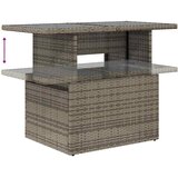  Sjedeća garnitura za vrt s jastukom 6 pcs siva i modra | shoptok.hr