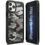 Ringke Fusion X Design vzdržljivo ohišje s TPU odbijačem za iPhone 12 Pro Max Camo | Shoptok.si
