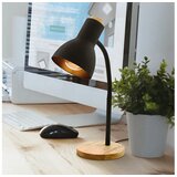 Eglo 98831 - Stona lampa VERADAL 1xE27/40W/230V crna | Eponuda.com