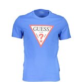 Guess Jeans SHORT SLEEVE T-SHIRT MEN BLUE Cene