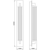 Zuma line 003064-034744 - led zidna lampa doria LED/13W/230V zlatna | Eponuda.com