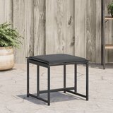 Maison Chic Vrtni stolčki - Vrtni stoli z blazinami 4 kosi črno jeklo in tekstilen JS1125, (21878299) | Shoptok.si