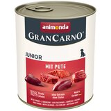 Animonda Ekonomično pakiranje GranCarno Original 24 x 800 g - Junior: s puretinom | shoptok.hr