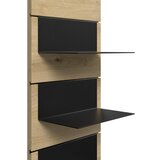 Modern Living Stenska Polica Darius, Barva Hrasta | Shoptok.si