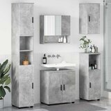  Set namještaja za kupaonicu 5 kom. Betonski sivi - Beton siva | shoptok.hr