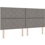 vidaXL Vzglavje z LED lučmi z vzglavjem Taupe 200 cm blago, (5000043860) | Shoptok.si