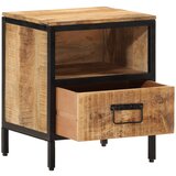 Furnova Nočna omarica 40x35x50 cm trden mangov les, (21926334) | Shoptok.si