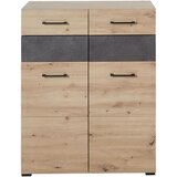 Voleo omara za čevlje siva, barve hrasta | Shoptok.si
