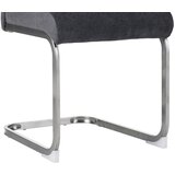 XORA nihajni stol, kovina, tekstil siva | Shoptok.si