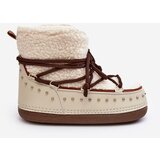 Boto Women's Padded Snow Boots Beige Rohes | Shoptok.si