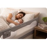 Nukido sigurnosna ograda za krevet, vrata, brava, 200 cm, siva | shoptok.hr
