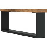 vidaXL Klubska mizica artisan hrast 90x50x36,5 cm inženirski les | Shoptok.si