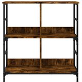 Police za knjige boja hrasta 78,5x33x82 cm konstruirano drvo | shoptok.hr