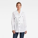 G-star Shirt - Boyfriend shirt white | Shoptok.si