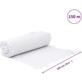 vidaXL Geotekstilna opna bijela 1 x 150 m od poliesterskih vlakana | shoptok.hr